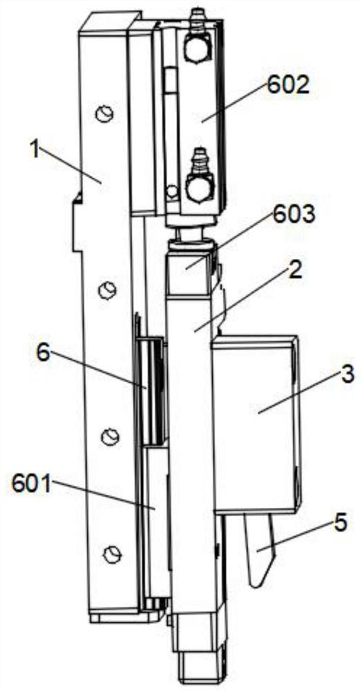 Automatic film tearing mechanism based on products for production