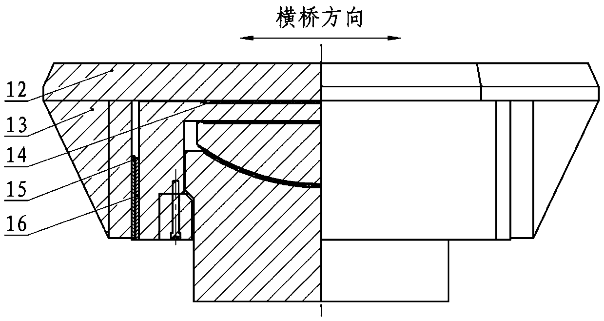 Self-resetting one-way sliding tensile support seat