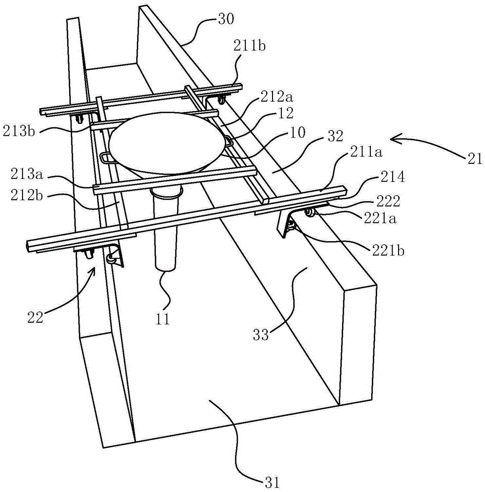 Anti-pollution mobile construction device for cable channel