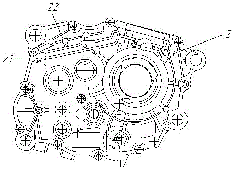 A Crankcase Combination for Reduced Engine Oil Loss