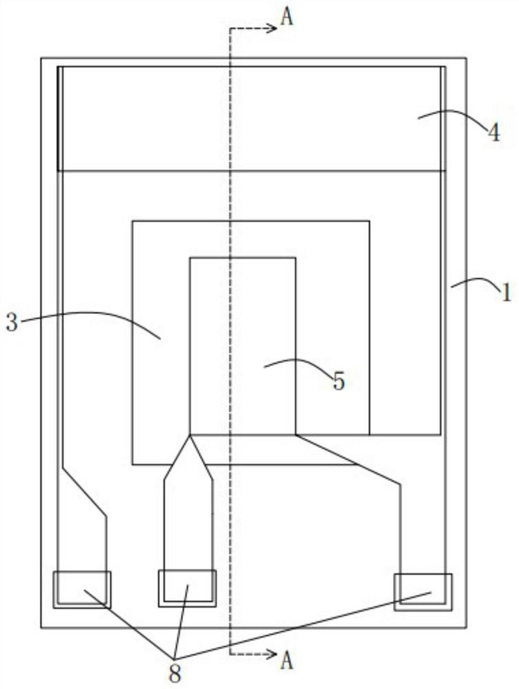 A mems flow sensor chip