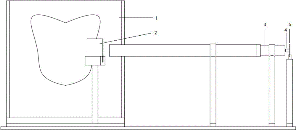 Method for quickly measuring longitudinal distances of sight of human eyes