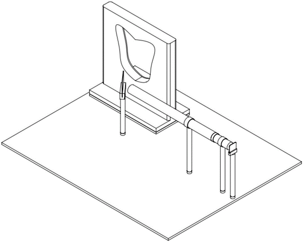 Method for quickly measuring longitudinal distances of sight of human eyes