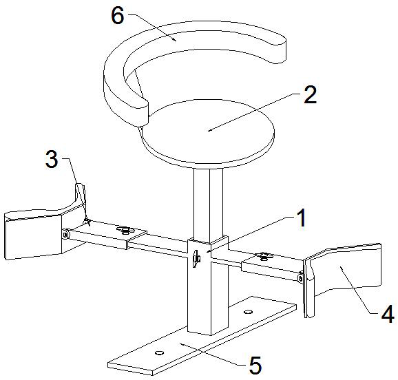 Front child seat for pedal electric motorcycle