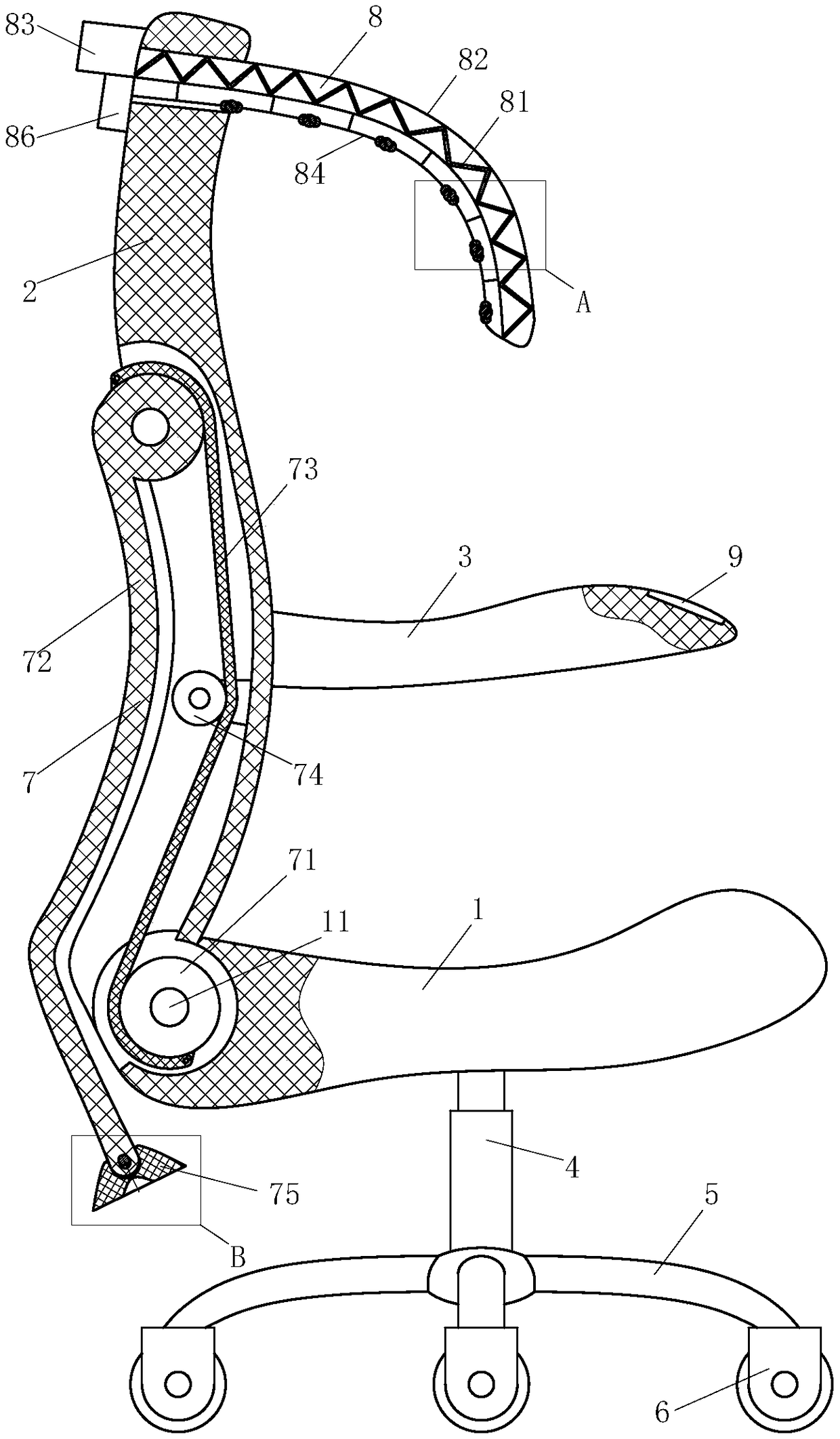 Intelligent massage chair