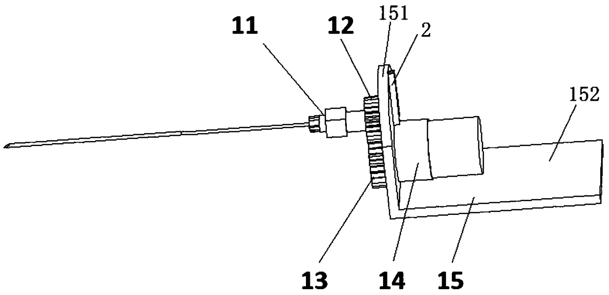 Robot for implanting radioactive particles