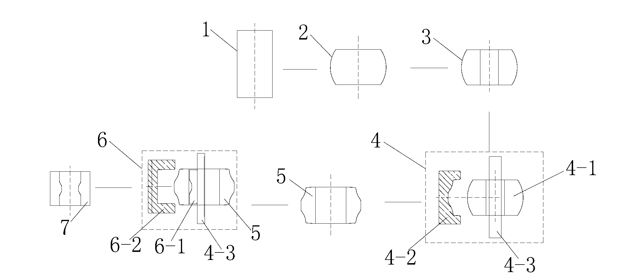 Small abnormal-shape combined forging and ring-rolling process