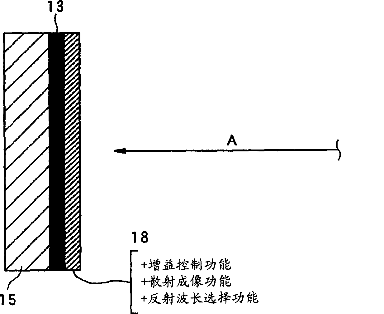 Image display screen, method for producing image display screen and image display