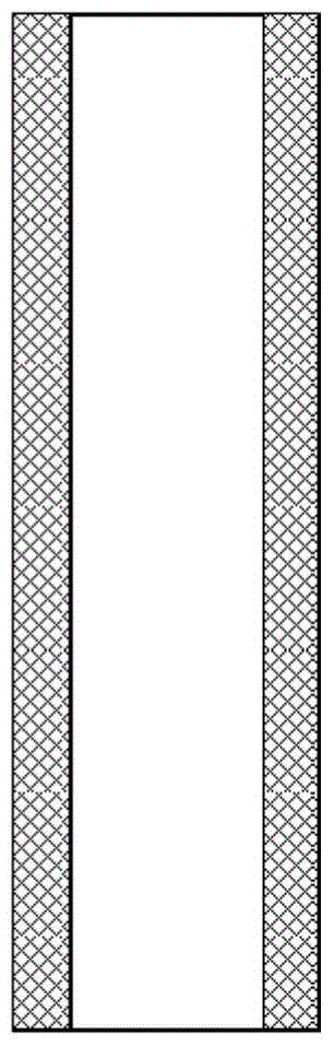 Polytetrafluoroethylene interlayer protective ion exchange membrane, its preparation method and flow battery