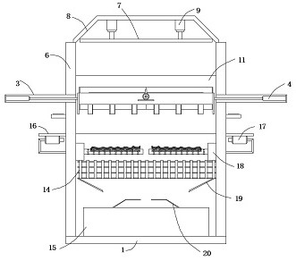 Bone crushing device for spinal fusion surgery