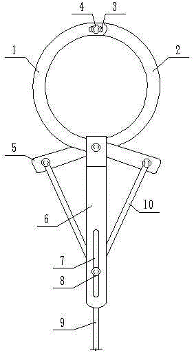 Spherical joint free-soldering device