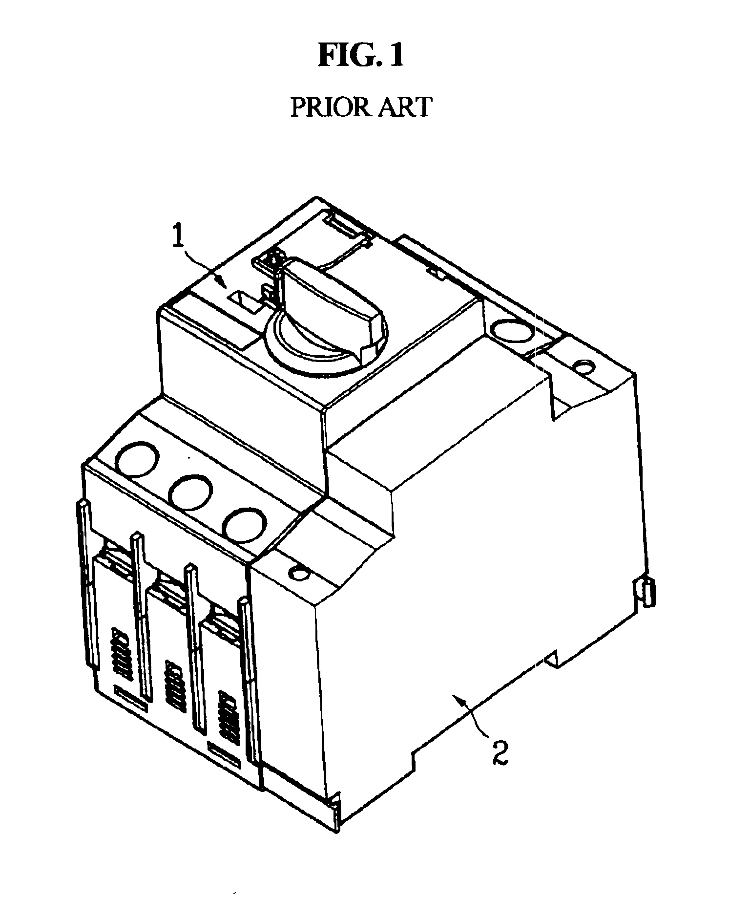 Accessory device for manual motor starter