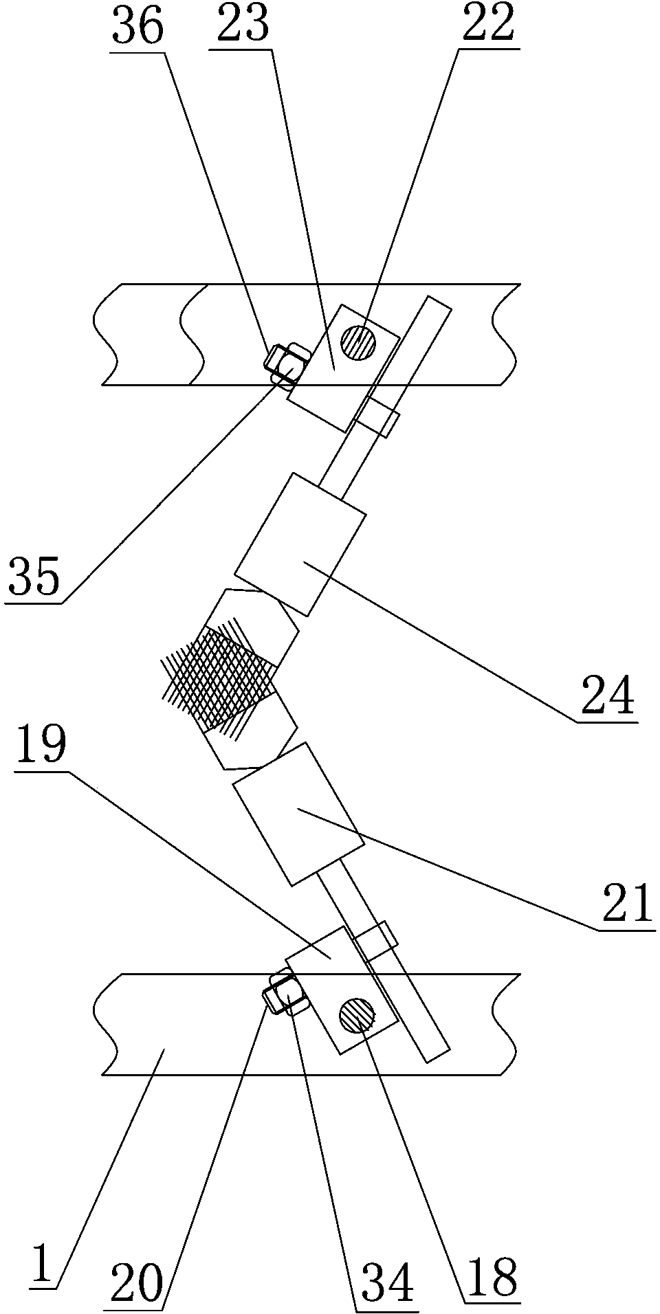 Automatic elevator guide rail painting line