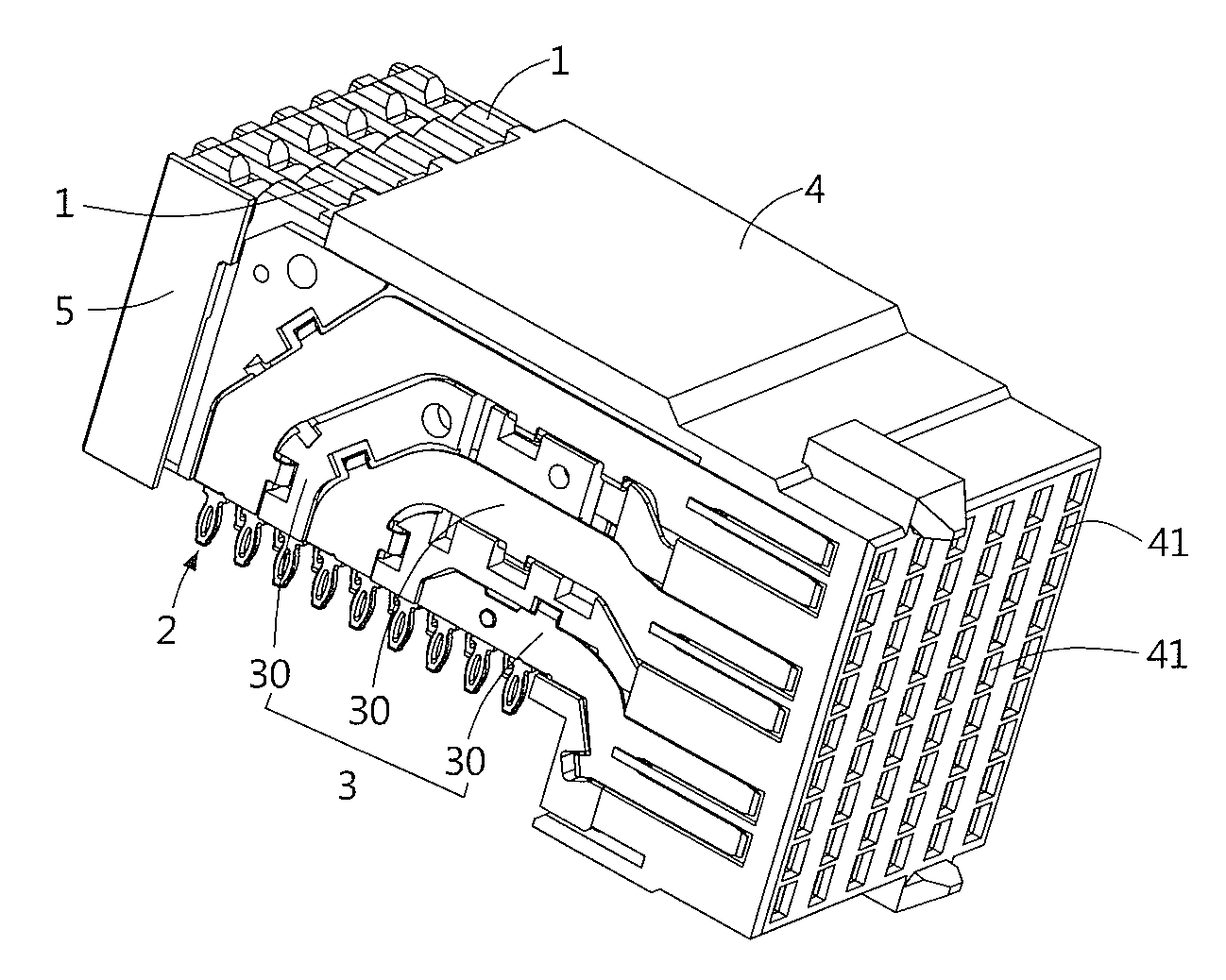 Electrical connector capable of suppressing crosstalk