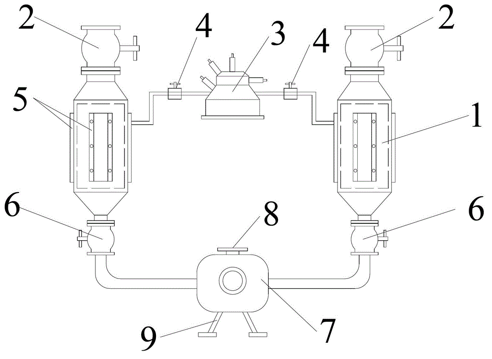 Decompression device for device capable of detaching straw fibers in oriented mode and decompression method