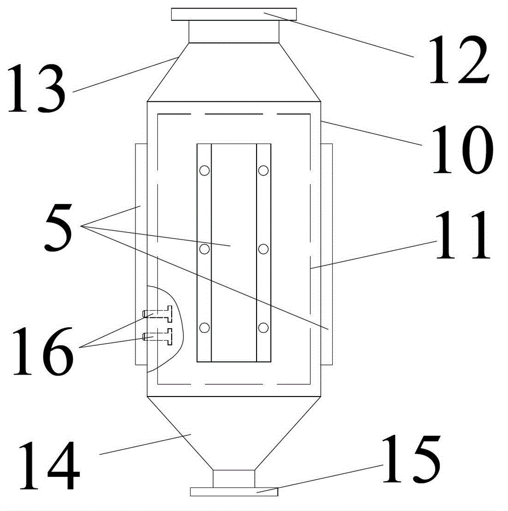 Decompression device for device capable of detaching straw fibers in oriented mode and decompression method