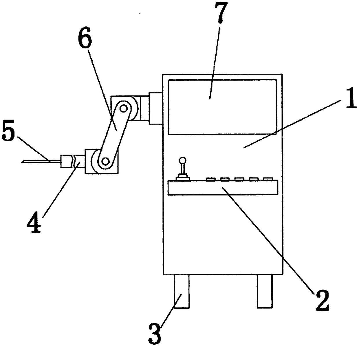 Robot for removing cancer cells