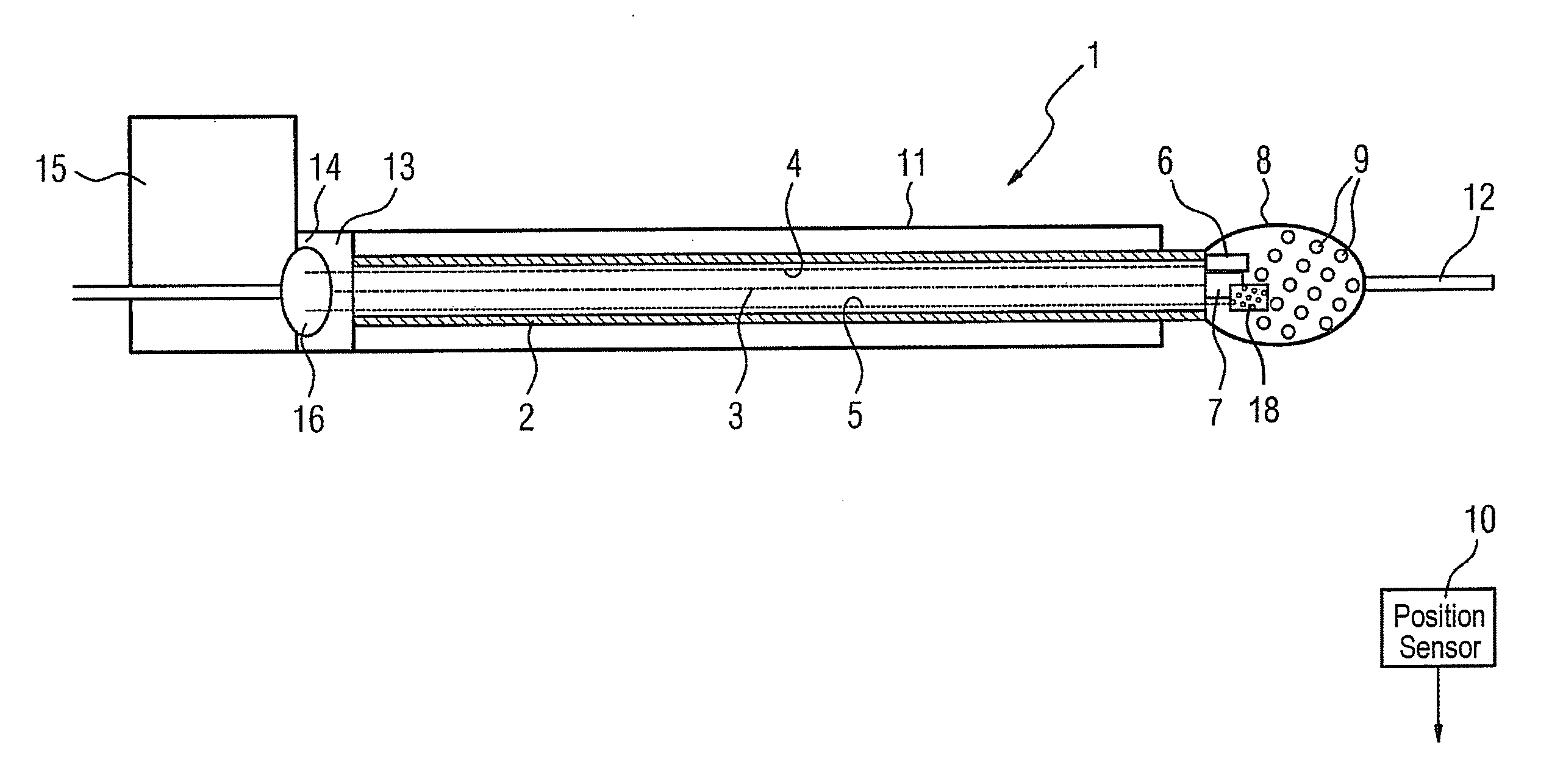 Device for carrying out rotablation