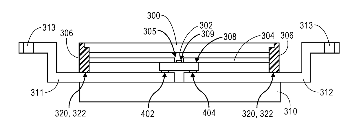 Apparatus having self healing liquid phase power connects and method thereof