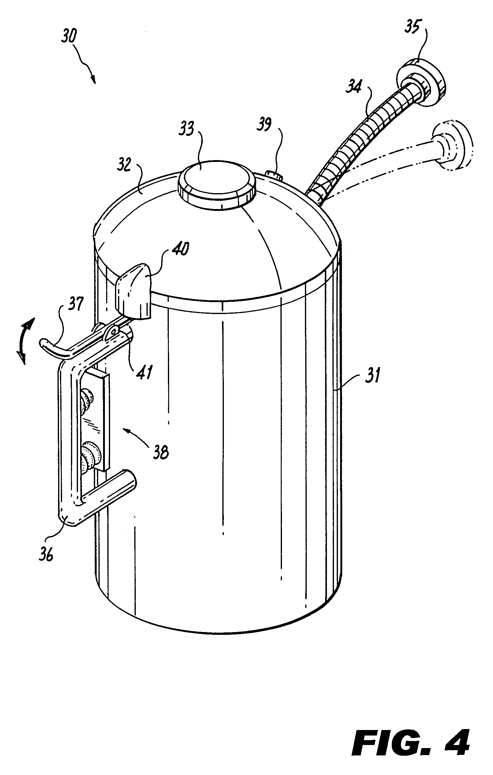 Personal decontamination apparatus and method