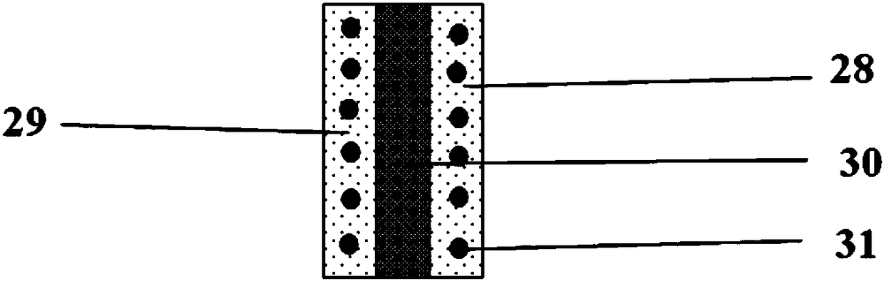 Method and device for continuous preparing of high-silicon silicon steel thin strip