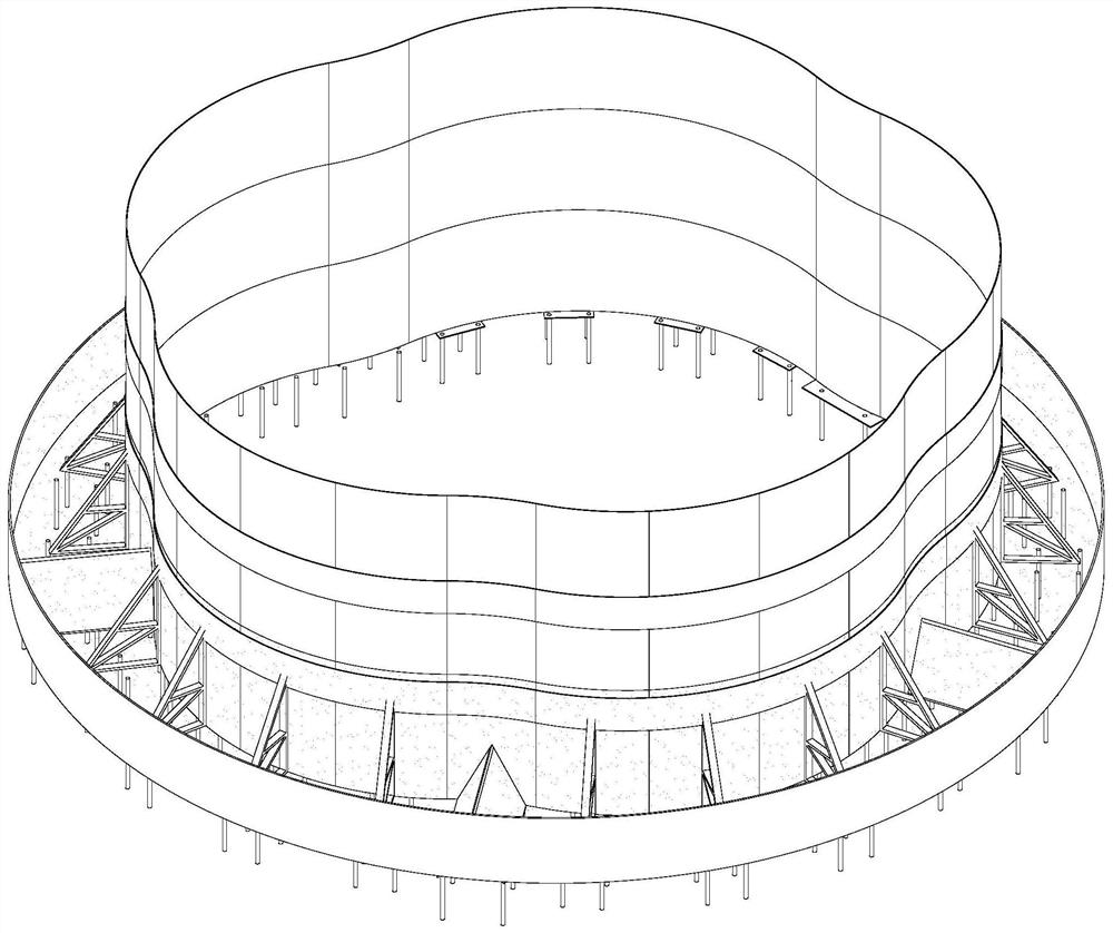 Steel structure water storage tank