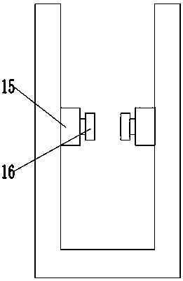 Swing type cable hoisting frame for electricians