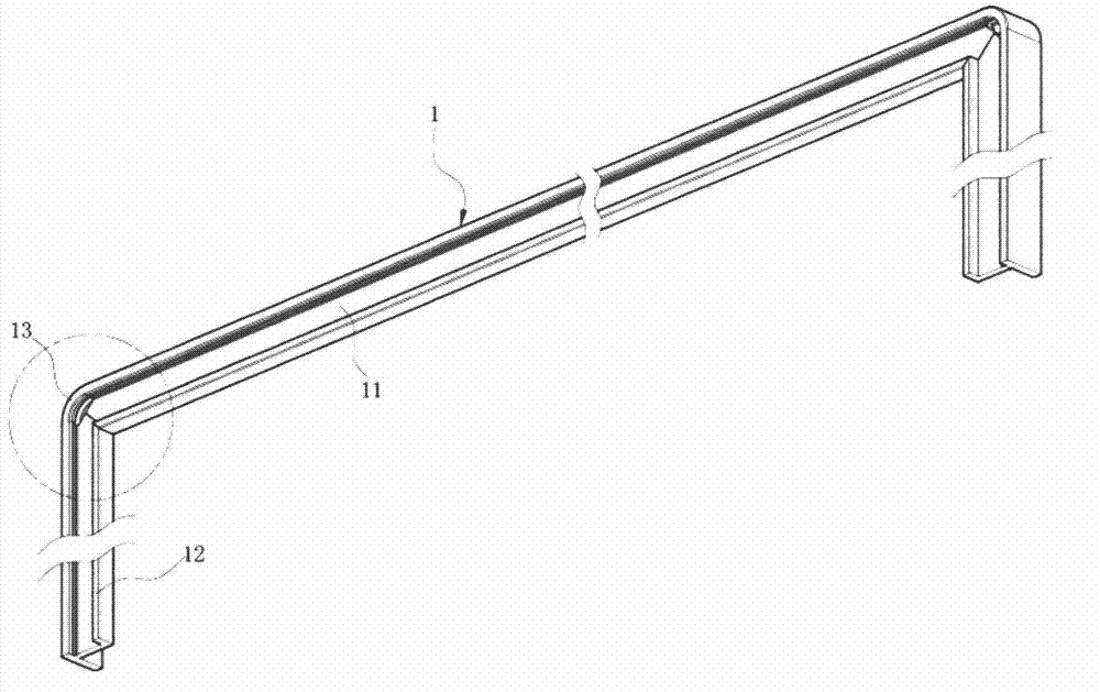 Monitor support and preparation method thereof