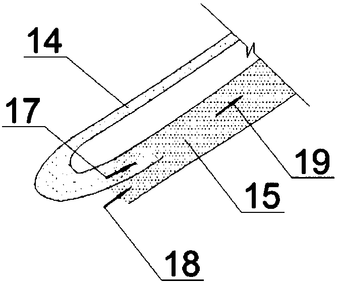 An artificial upwelling device and method using air injection type for oscillating water column wave energy taking into account the function of floating breakwater