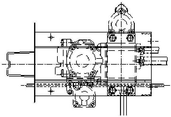 Mounting device for hanging type 120-type air control valve