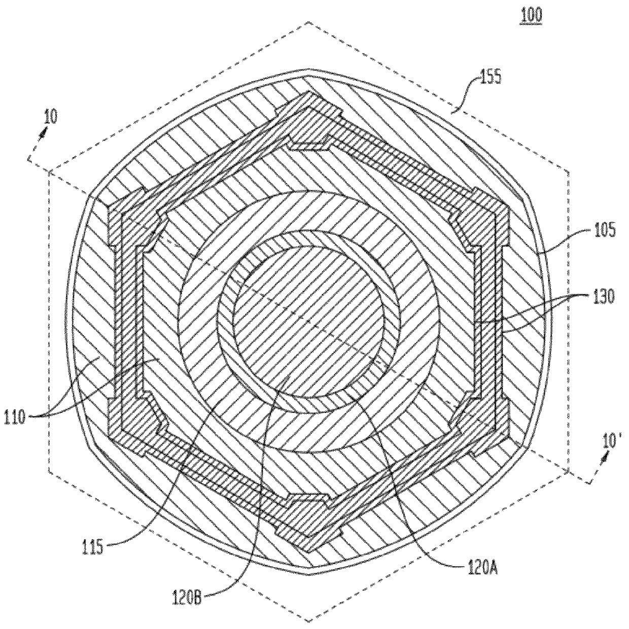 Diode for a printable composition