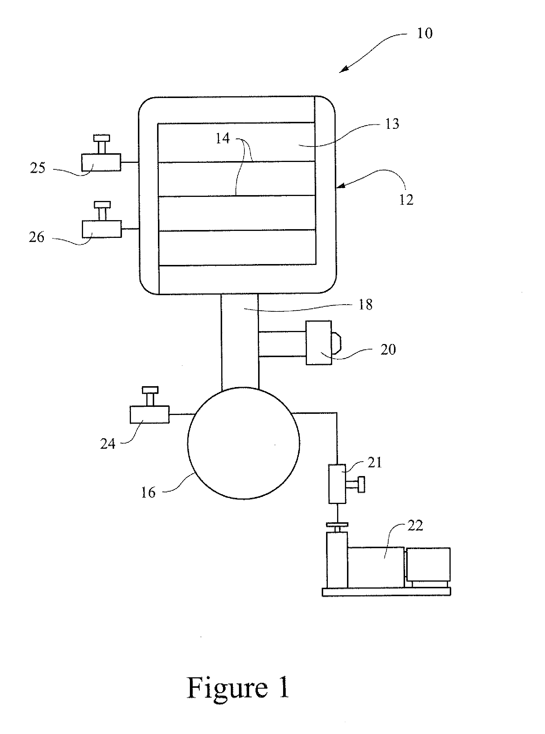 Controlled nucleation during freezing step of freeze drying cycle using pressure differential ice fog distribution