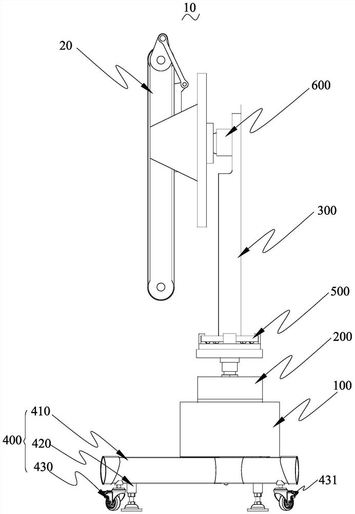 Teaching appliance capable of performing multi-degree-of-freedom adjustment on board frame