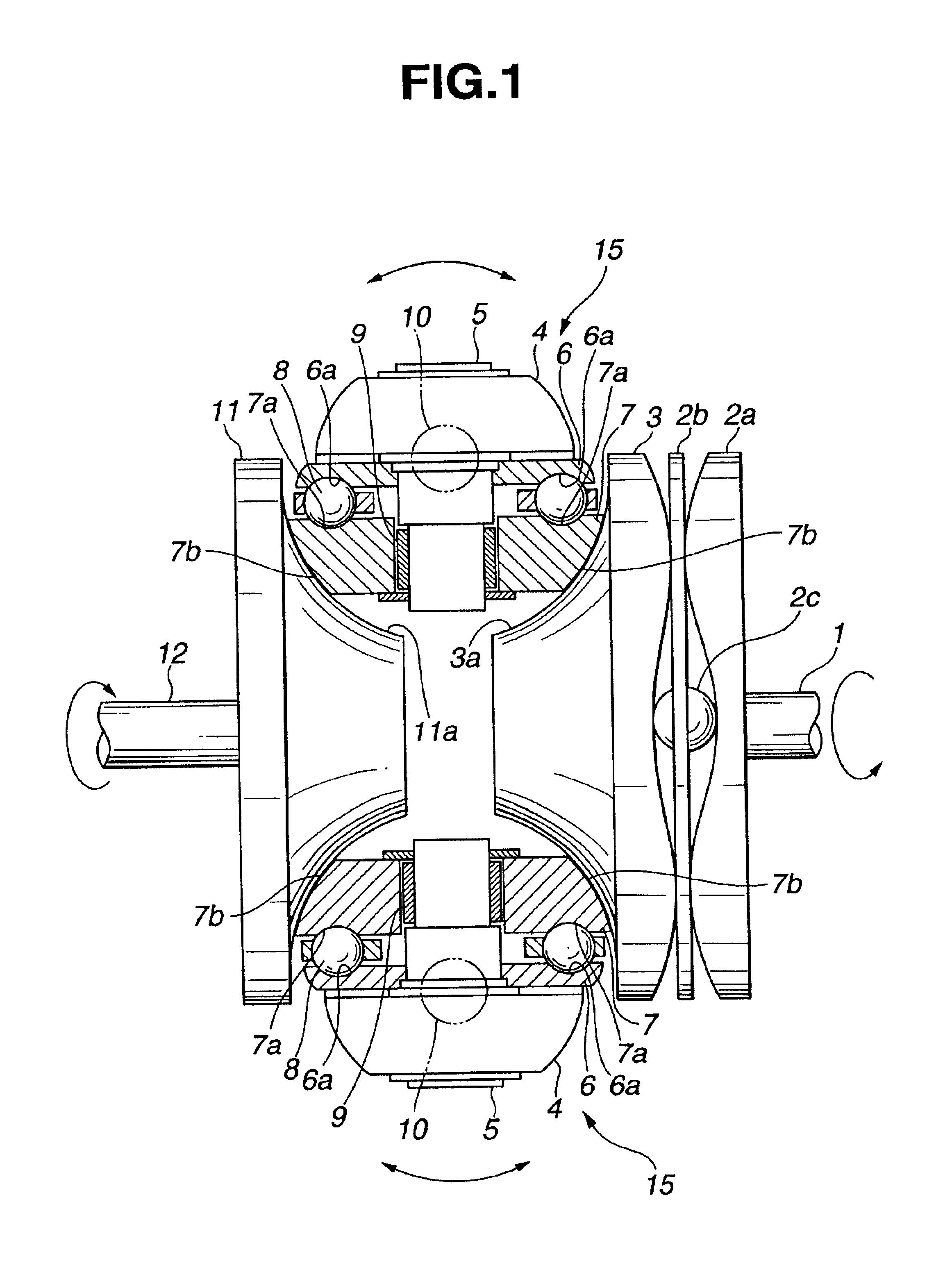 Rolling element for a continuously variable transmission (CVT), a CVT using the rolling element and a method for producing the rolling element