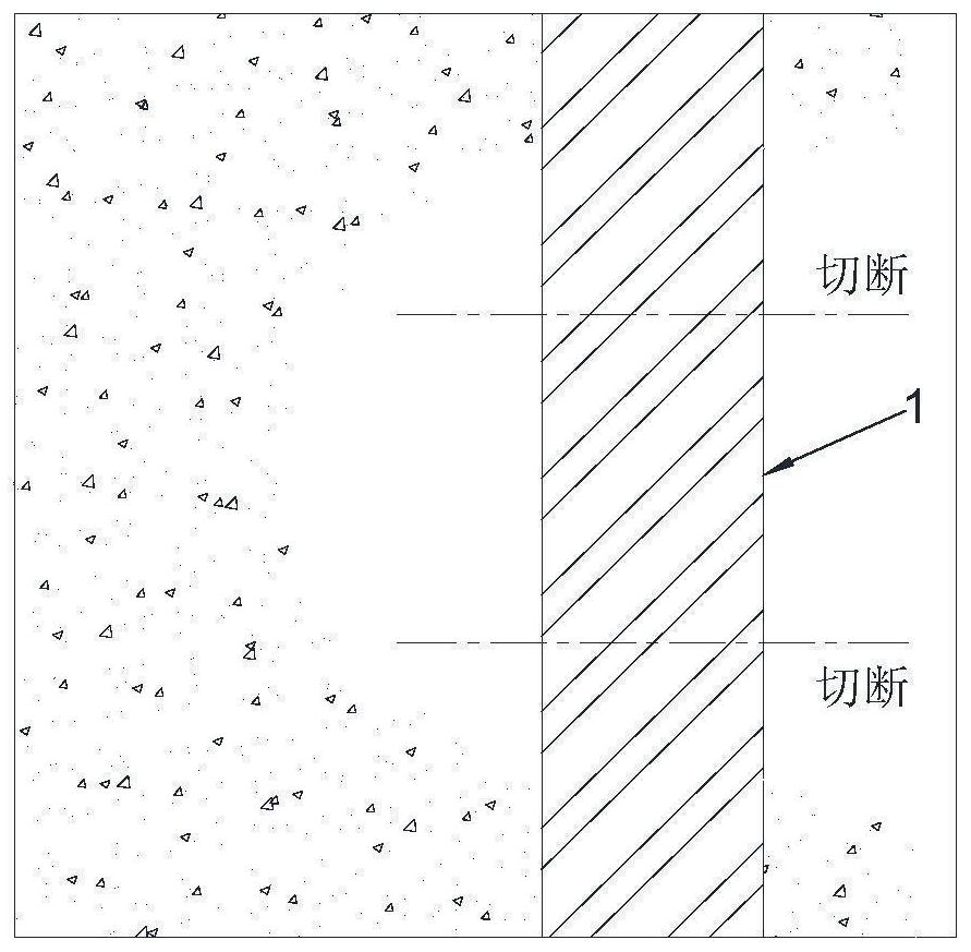 Measuring method of actual stress of reinforcement in existing reinforced concrete shear walls and columns