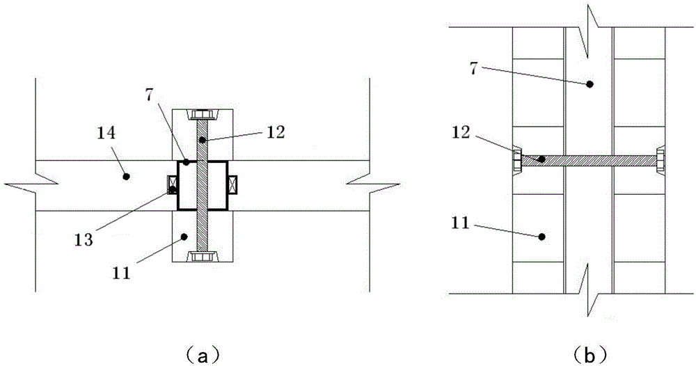 A kind of construction method of imitation wood villa house with steel structure skeleton