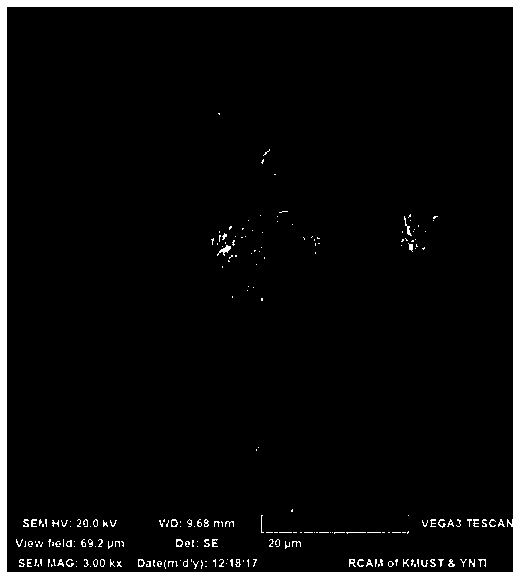 Preparation method of negative electrode material of lithium-ion battery