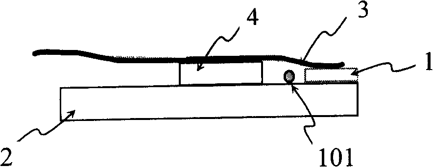 Device for stabling semiconductor laser operation wavelength