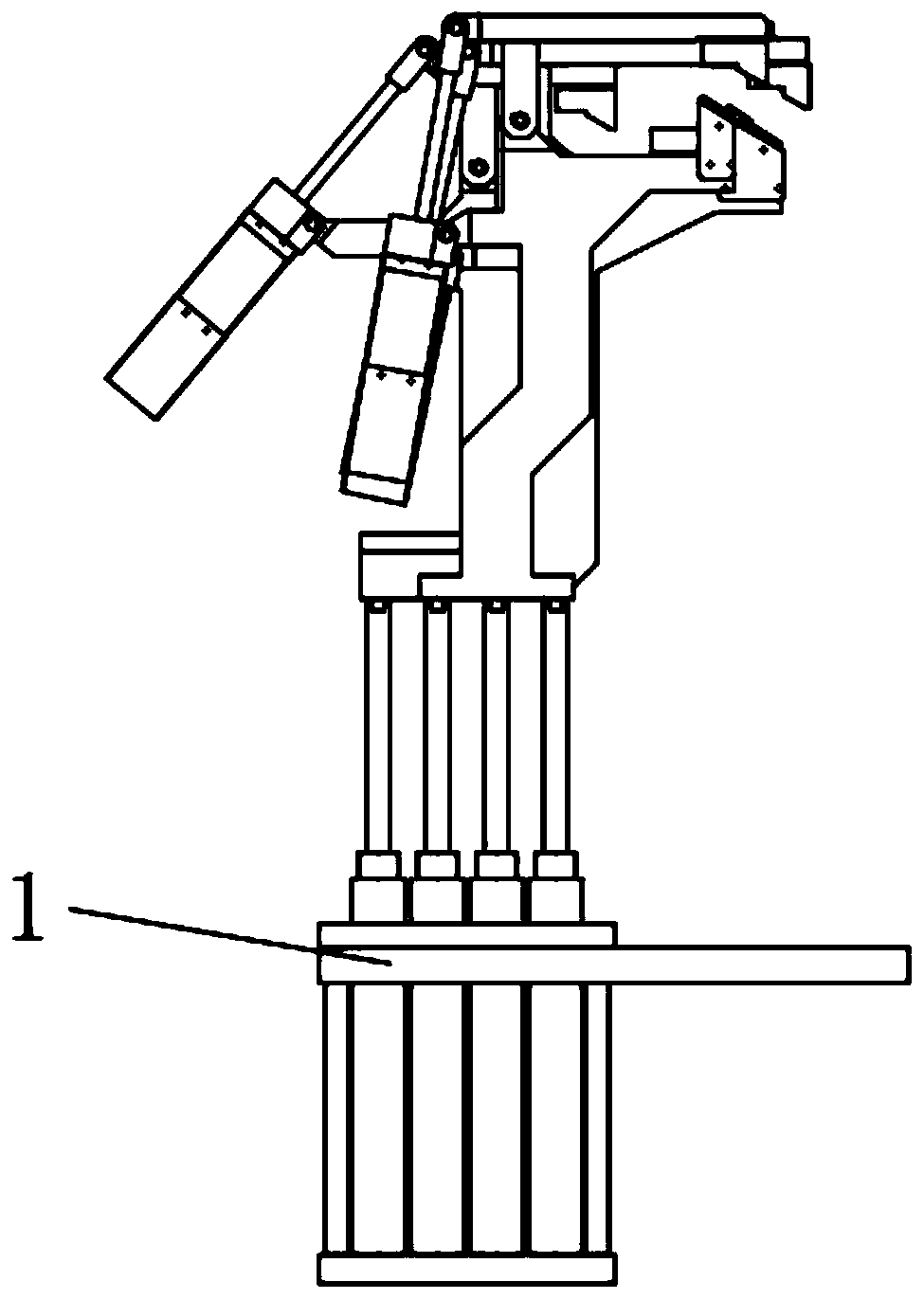 Multiple-unit-form positioning mechanism