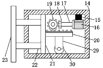 Intelligent express box based on unmanned receiving and delivering