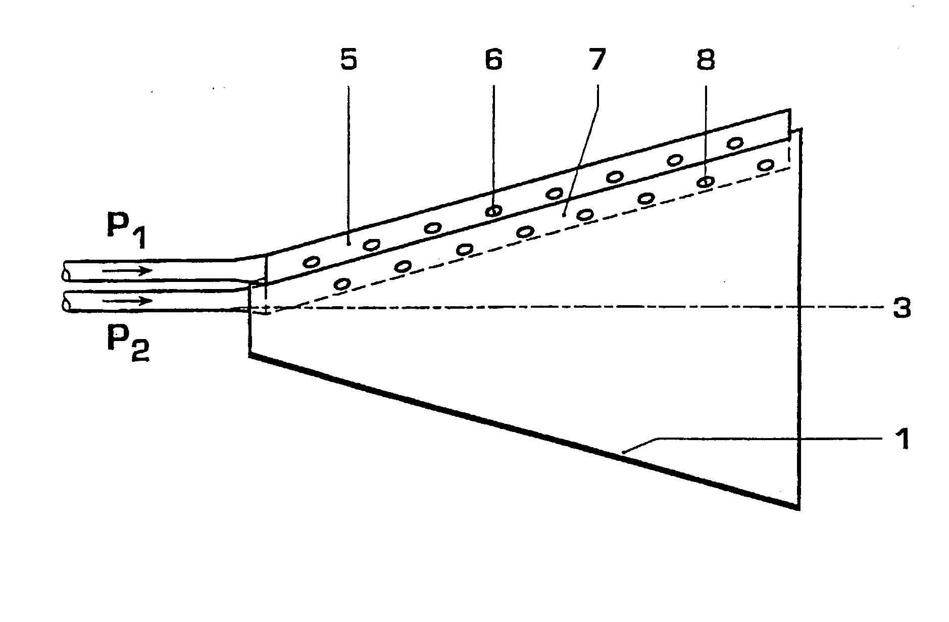 Method for operating a burner and burner with stepped premix gas injection