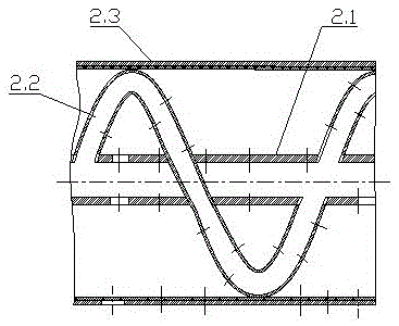 High-dryness sewage sludge treatment system