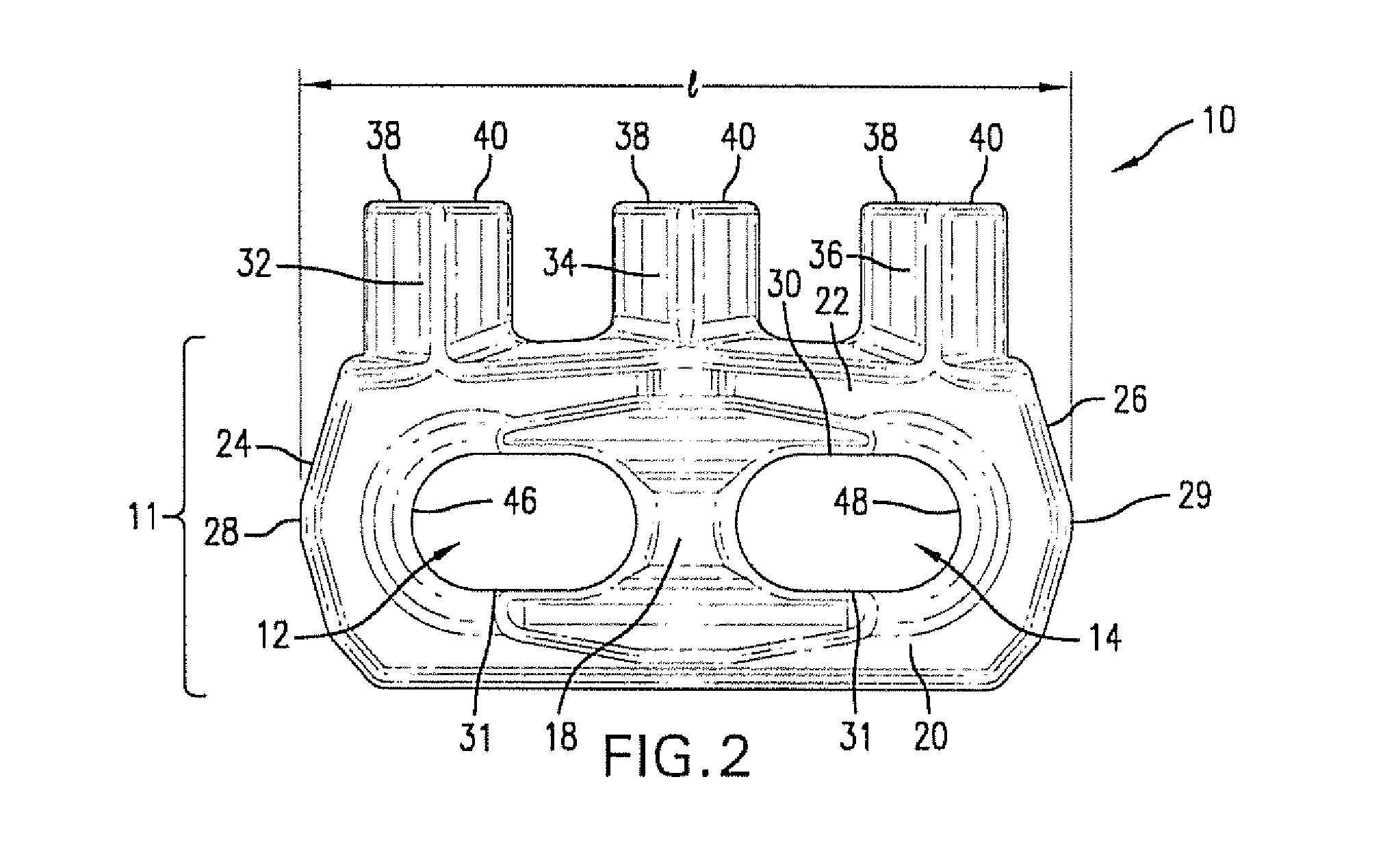 Tire chain link