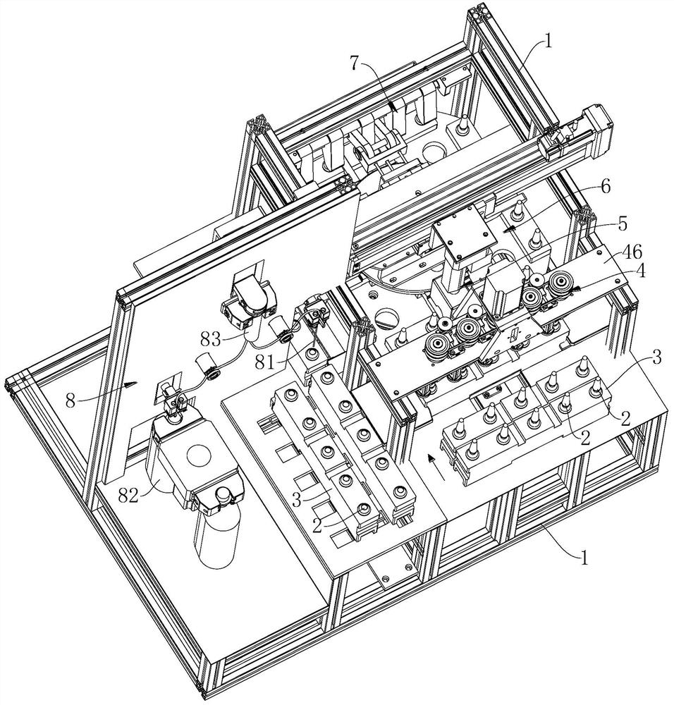 Ampoule bottle dispensing system and dispensing method thereof