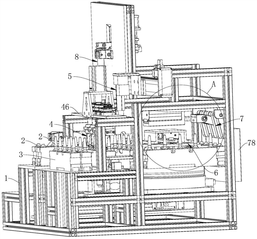 Ampoule bottle dispensing system and dispensing method thereof