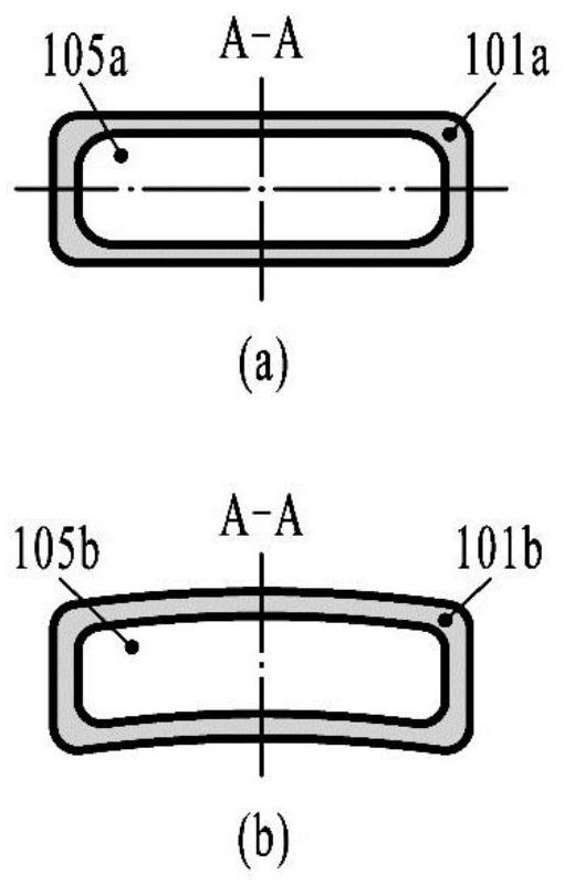 Sleeve-shaped flat nozzle device for narrow-gap welding and using method thereof