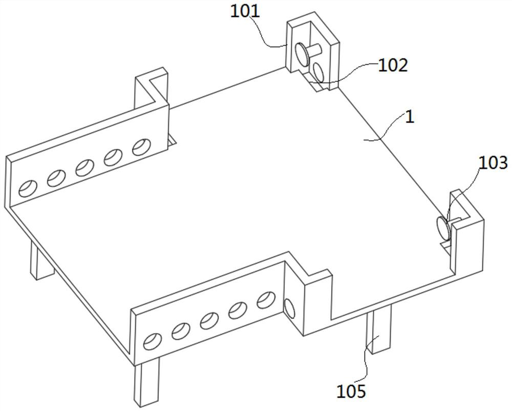 Tire assembling, overturning and clamping mechanism for automobile production line