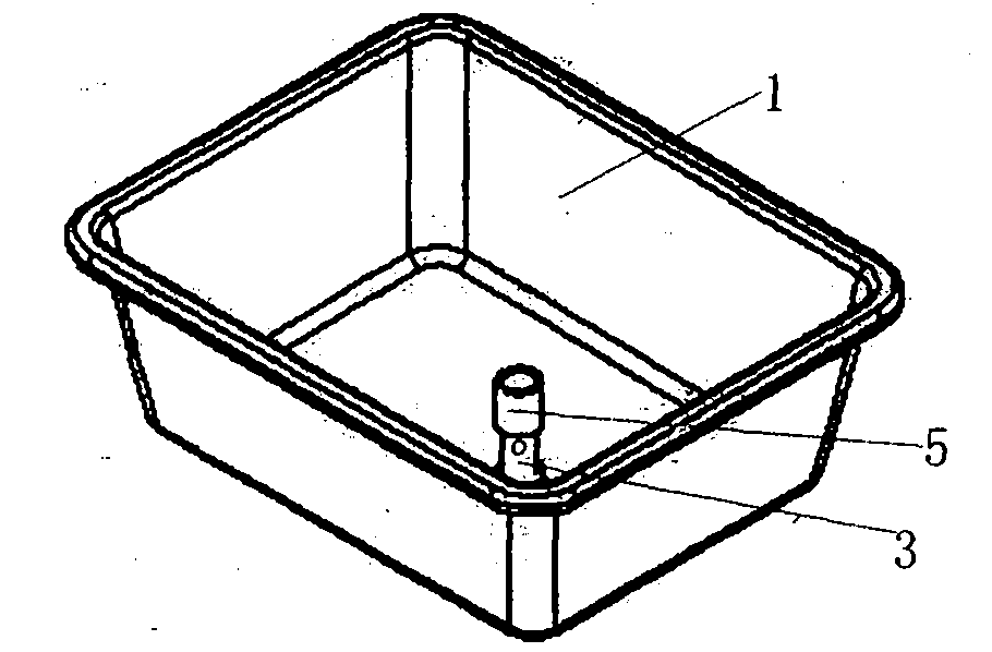 Water level adjustment method and overflowed water recovery method as well as water culture container and balcony planting device