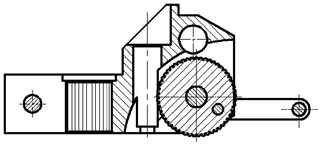 Windshield wiper single-spring pressure adjusting device