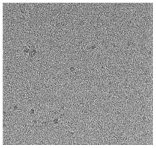 Method for separating graphene quantum dots by using molecular sieve